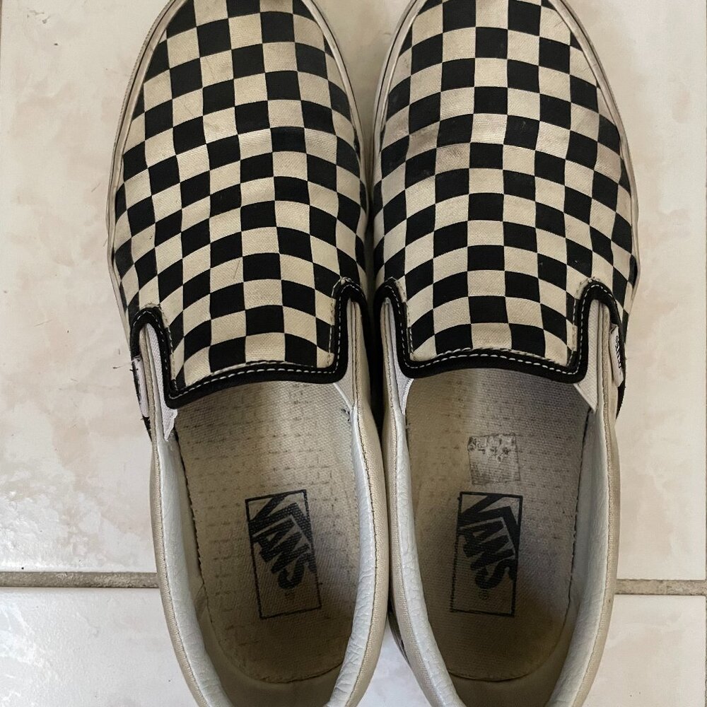 Vans Checkered Slip-Ons